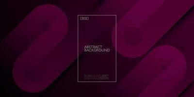 abstrakt dunkel lila Gradient Illustration Hintergrund mit 3d aussehen Rechteck lila einfach Muster. dynamisch Design und Luxus. eps10 vektor