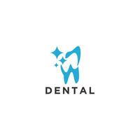 Dental Pflege kreativ Konzept Logo Design Vorlage vektor