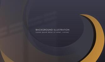 geometrisch Hintergrund. minimal abstrakt Startseite Design. kreativ Grafik Layout. Illustration. vektor
