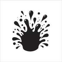 Wasser Spritzen Logo Vorlage, Wasser Spritzen Logo Element, Spritzen Logo vektor