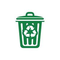 Müll Logo Vorlage, Müll Logo Elemente, Müll Logo vektor