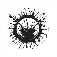 Wasser Spritzen Logo Vorlage, Wasser Spritzen Logo Element, Spritzen Logo vektor