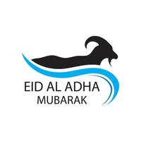 Illustration Grafik von eid al adha Logo Design vektor