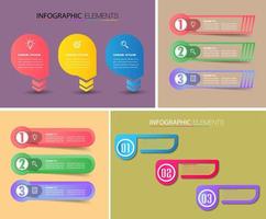 modern text rutmall, infographics banner vektor