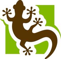 Gecko Logo Design vektor