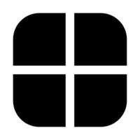 Gitter Symbol zum uiux, Netz, Anwendung, Infografik, usw vektor
