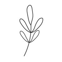 Wildblumen Gliederung Illustration vektor