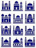 Moschee Muslim Muster zum Dekoration, Hintergrund, Tafel, und cnc Schneiden vektor