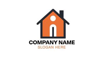 Zuhause verkaufen Unternehmen Logo vektor