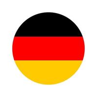 Deutschland National Flagge entworfen zum Europa Fußball Meisterschaft im 2024 vektor