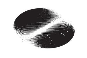 svart raster och förvrängd textur på ren vit bakgrund illustration bild bakgrund textur vektor