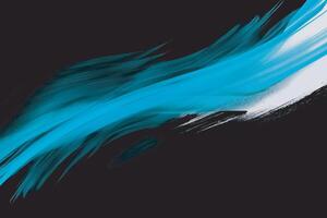 Blau und schwarz Farbe Grunge abstrakt Bürste Schlaganfall Hintergrund vektor