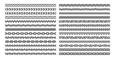 Scharf Linie abstrakt gestalten Teiler Design einstellen vektor