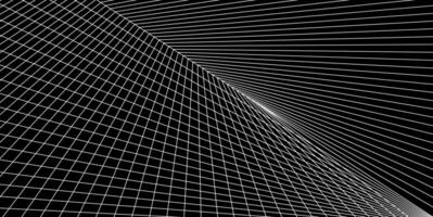 svart hetero rutnät linje abstrakt bakgrund vektor