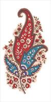 Blumenornament Batik