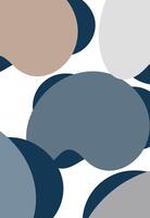 ein Blau und Weiß abstrakt Muster mit ein wenige Linien vektor