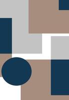 en blå och vit abstrakt mönster med en få rader vektor
