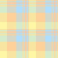 prüfen Muster von Textur nahtlos Tartan mit ein Textil- Hintergrund Stoff Plaid. vektor