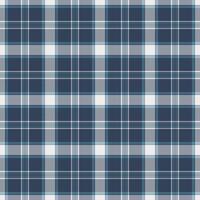 Stoff nahtlos von Textur Plaid Textil- mit ein prüfen Tartan Hintergrund Muster. vektor