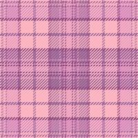 anpassen Textil- Stoff , zurück Plaid Muster überprüfen. Swatch Hintergrund Textur nahtlos Tartan im Rosa und rot Farben. vektor