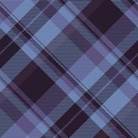 Textil- Hintergrund Muster von Plaid Tartan nahtlos mit ein prüfen Textur Stoff . vektor