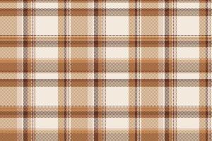 inomhus- kolla upp sömlös tartan, Graf bakgrund textil. mjuk mönster tyg pläd textur i ljus och orange färger. vektor