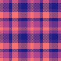 Textur Plaid von Textil- Stoff Tartan mit ein Muster Hintergrund prüfen nahtlos. vektor