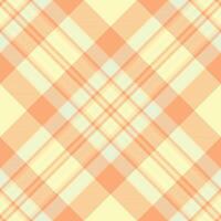 Hintergrund Muster von Tartan Stoff prüfen mit ein Textur Textil- Plaid nahtlos. vektor