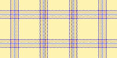 Panel Muster Textur , modisch prüfen nahtlos Plaid. einheimisch Tartan Stoff Hintergrund Textil- im Gelb und Bernstein Farben. vektor