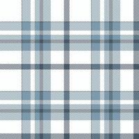 Plaid nahtlos Muster. prüfen Stoff Textur. Textil- drucken. vektor