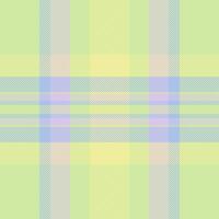 Stoff Muster von Hintergrund Plaid Tartan mit ein Textil- Textur nahtlos überprüfen. vektor