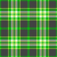 Stoff nahtlos Textur von Tartan Hintergrund Plaid mit ein prüfen Muster Textil. vektor