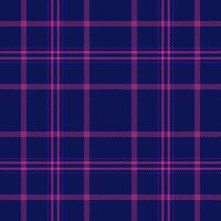 Hintergrund Tartan Stoff von nahtlos Textur Plaid mit ein prüfen Muster Textil. vektor