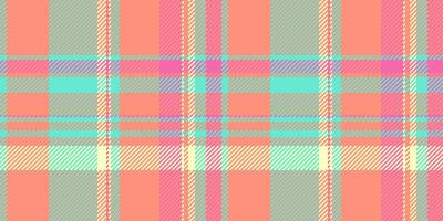 flauschige Stoff Muster , teuer Plaid Tartan Textil. glatt Hintergrund nahtlos Textur prüfen im rot und blaugrün Farben. vektor