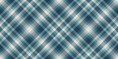 Gruß Muster Hintergrund Textur, Weihnachten Ornament Stoff nahtlos . Vorhang prüfen Plaid Tartan Textil- im cyan und Pastell- Farben. vektor