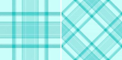 Stoff Tartan nahtlos von prüfen Textil- mit ein Hintergrund Textur Muster Plaid. vektor