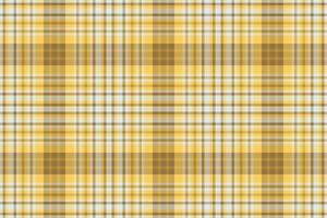 Tartan Muster von Stoff Textil- prüfen mit ein nahtlos Hintergrund Plaid Textur. vektor