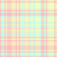 Tartan Muster prüfen von nahtlos Plaid mit ein Stoff Textil- Hintergrund Textur. vektor