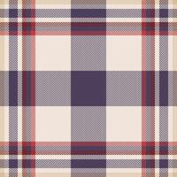 kariertes Karomuster. nahtlose Stoffstruktur. Tartan-Textildruck. vektor