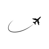 Passagier Flugzeug Symbol. vektor