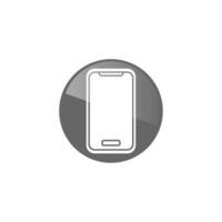 Handy, Mobiltelefon Telefon Symbol. Smartphone Symbol. Illustration Logo vektor