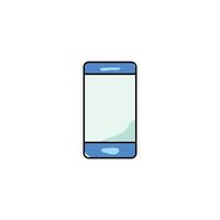 Handy, Mobiltelefon Telefon Symbol. Smartphone Symbol. Illustration Logo vektor