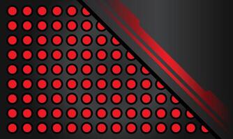 dunkel rot Kreis Muster Hintergrund. dynamisch gestalten Komposition. Hintergrund Design zum Plakate usw vektor