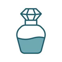 Parfüm Symbol Design Vorlage einfach und sauber vektor