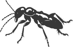 Silhouette Termite Tier voll Körper schwarz Farbe nur vektor