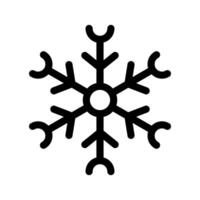 Schneeflocke Symbol Symbol Design Illustration vektor