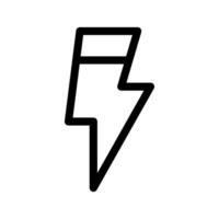 blixt ikon symbol design illustration vektor