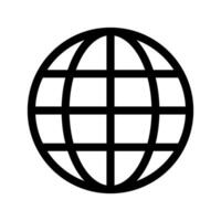Welt Symbol Symbol Design Illustration vektor
