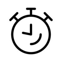 Uhr-Symbol-Symbol-Design-Illustration vektor