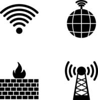 Signal auf Benutzer und global Signale Symbol vektor